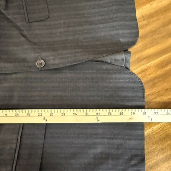Loro Piana Wool 3 Button Blazer Sport Coat Size 40 - Picture 11 of 11